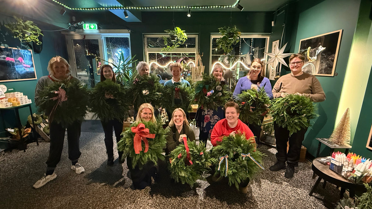 Jólakransagerð - 22.nóvember -